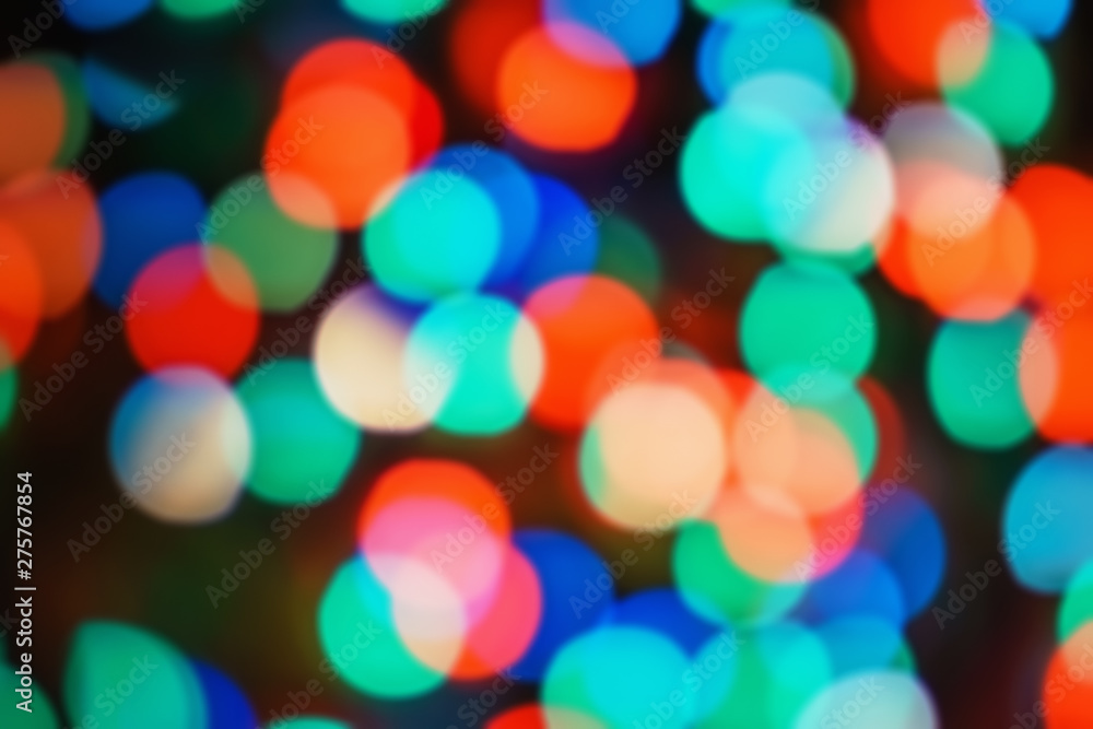 Fototapeta premium Bokeh blurry- beautiful spark