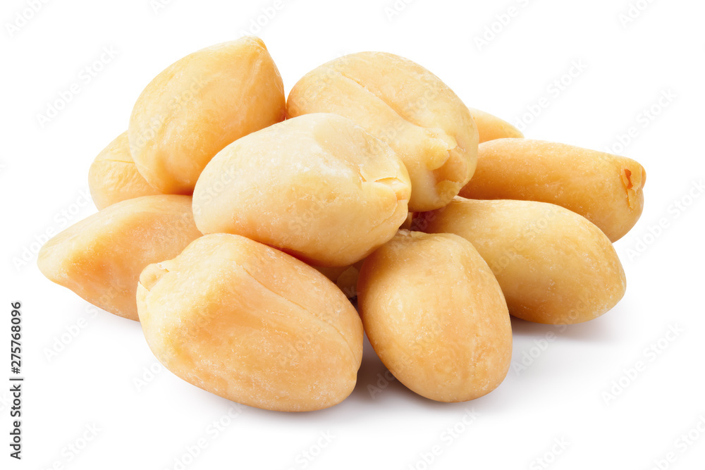 Peanut isolated. Peanuts on white background. Full depth of field. Peanut isolated. Peanuts on white background. Full depth of field.