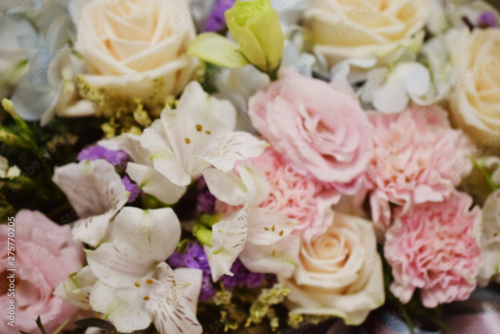 Close up beautiful Pink rose flower bouquet Close up beautiful Pink rose flower bouquet