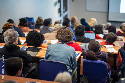 group of students in classroom