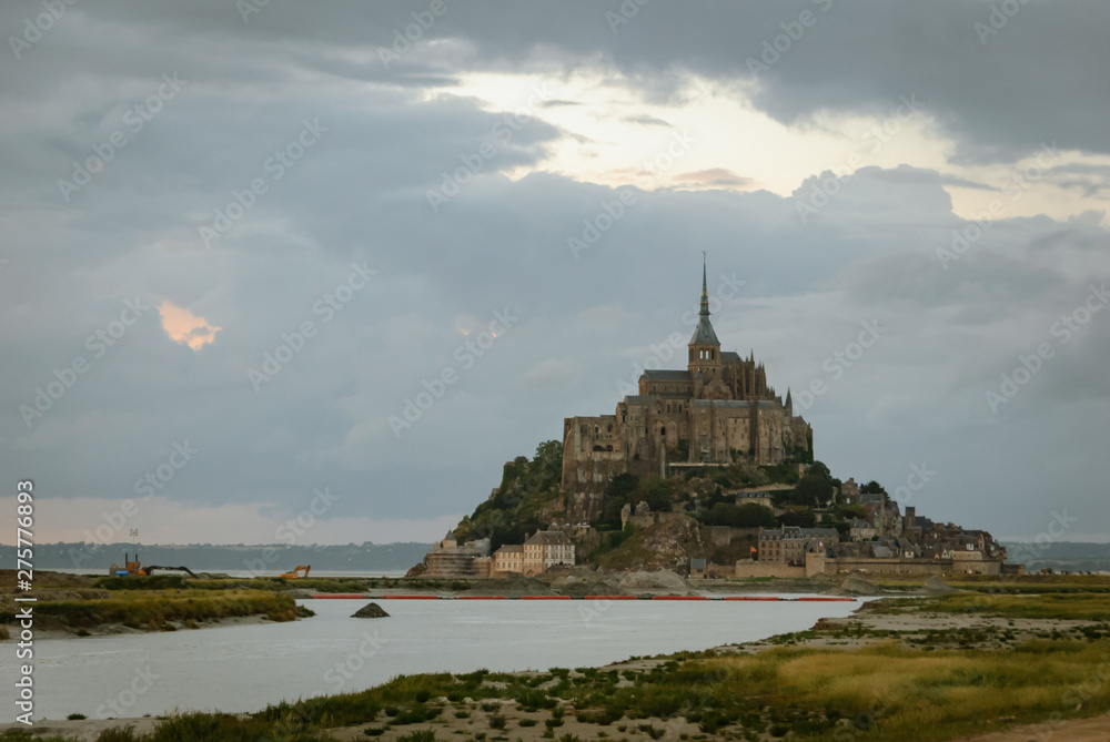 Views of Mont Saint Michel. France