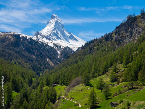 Matterhorn mountain at Zermatt, Switzerland