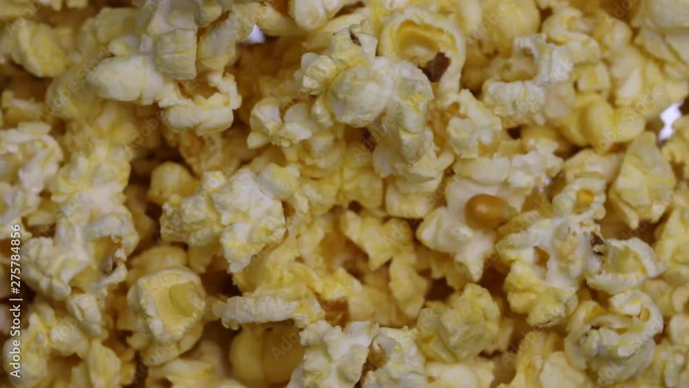 Close up popcorn background . Close up popcorn background .