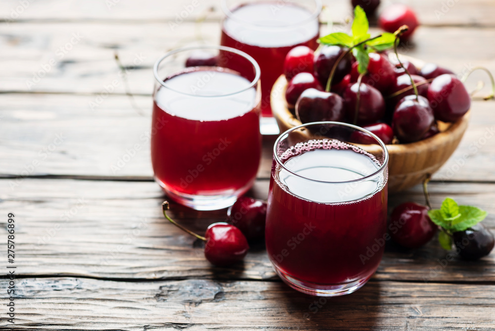 Summer cherry juice Summer cherry juice
