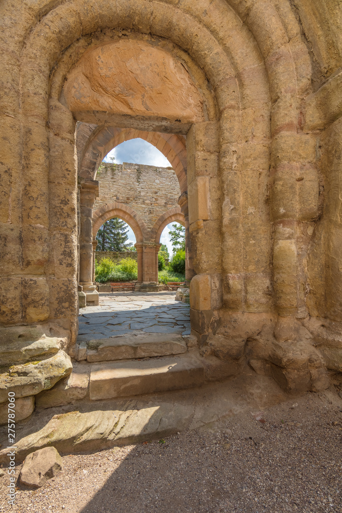 Fototapeta premium Kloster Memleben in Sachsen-Anhalt