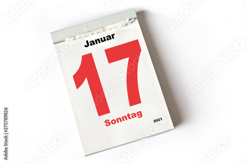 17. Januar 2021