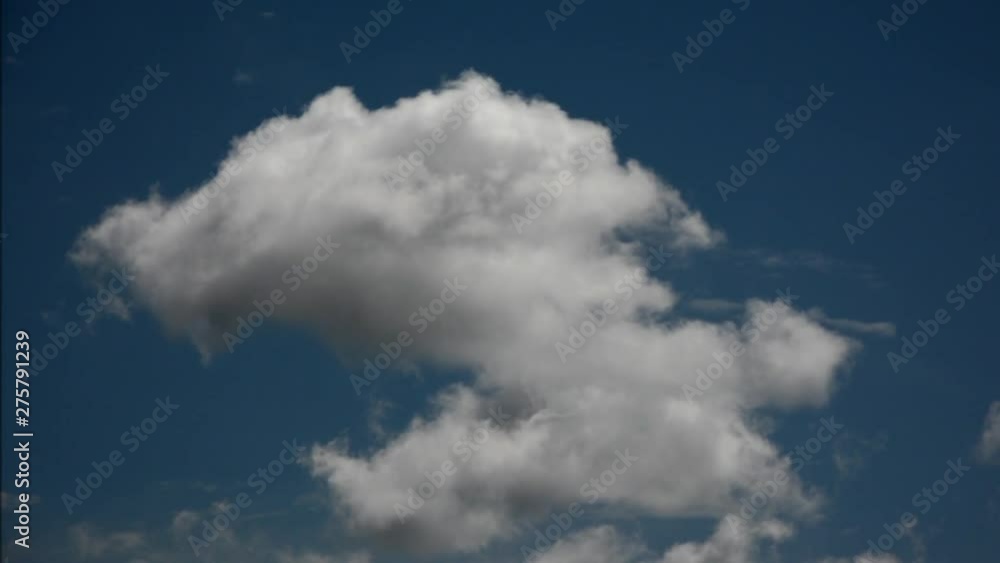 Spring Clouds over Berlin and Brandenburg of May 15, 2016, Germany 