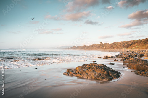 Sunrise at Middle Rock Beach, Lake Cathie photo