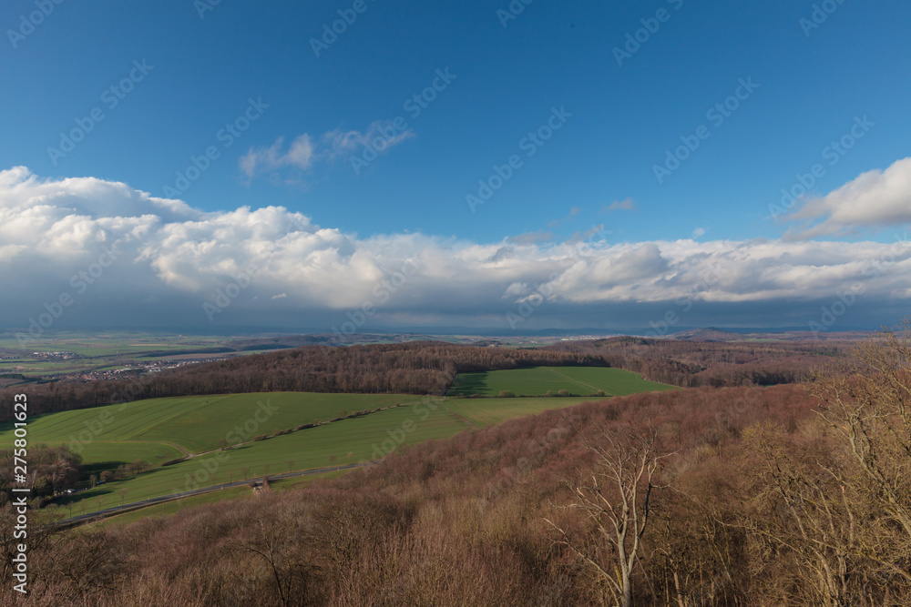 Beautiful countryside Germany Bovenden, Lower Saxony