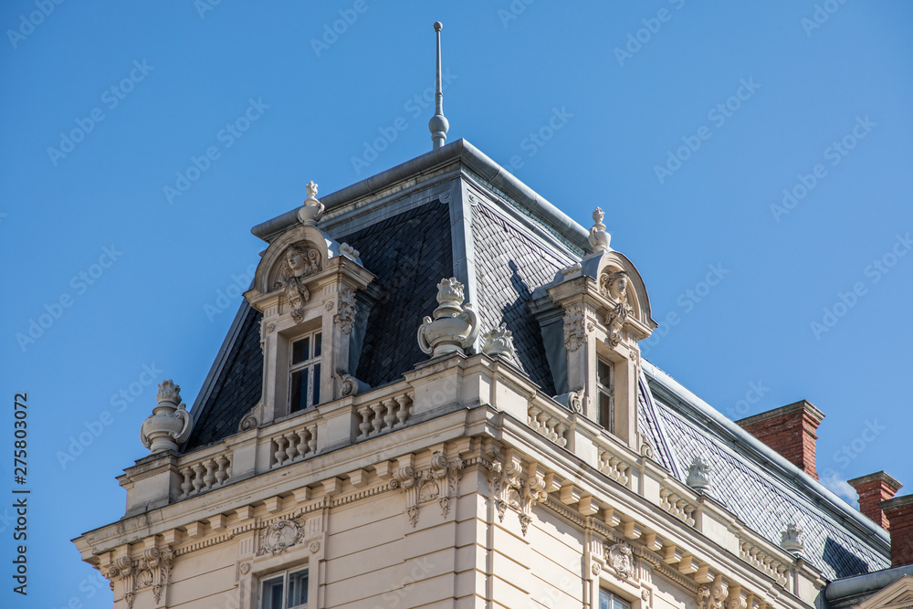 March, 2019 - Lviv, Ukraine. City view, historical city center, Ukraine, Western Ukraine
