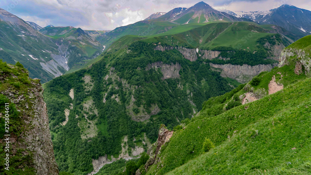 Obraz premium the charming and extraordinary nature of Georgia