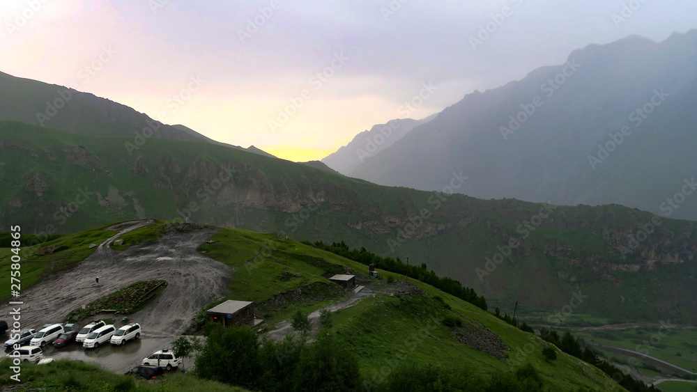 Fototapeta premium the charming and extraordinary nature of Georgia