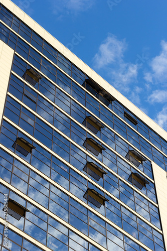 building high tech architecture business glass futuristic