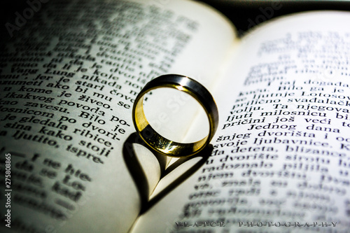 book, ring, wedding, bible, love, heart, glasses, page, text, glass, dictionary, shadow, paper, marriage, reading, open, gold, magnifier, word, education, lens, read, magnifying, study, business