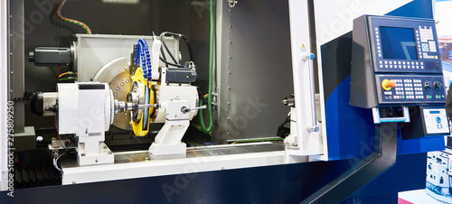 Obraz na płótnie Gear grinding machine CNC