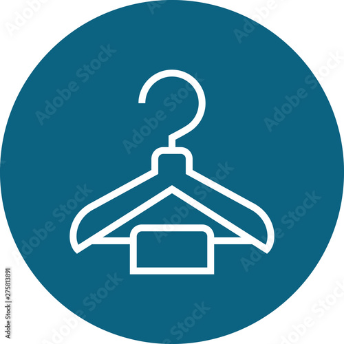 Hanger Closet Clothing Outline Icon