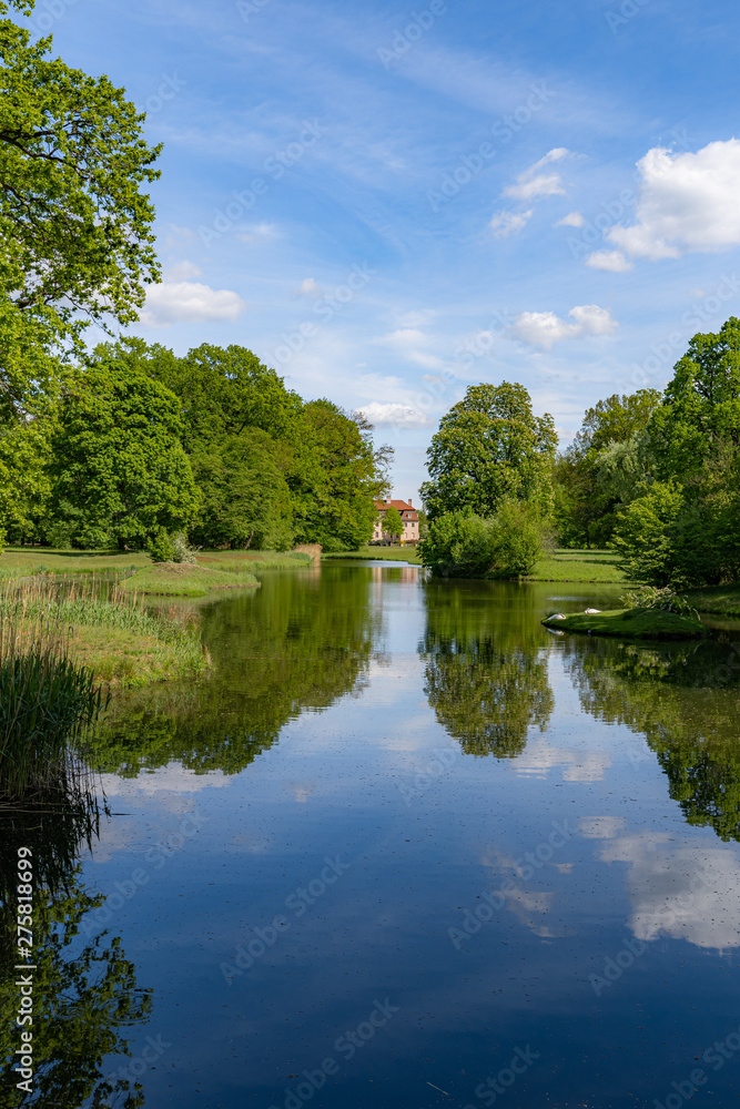 Park Branitz im Frühling