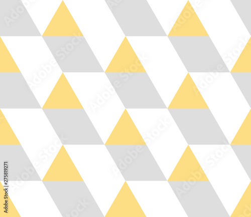 Triangular background. Seamless geometric pattern. Seamless abstract triangle geometrical background. Infinity geometric pattern. Vector illustration.