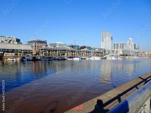  Puerto Madero is one of the forty-eight neighborhoods in which the Autonomous City of Buenos Aires (CABA), capital of the Argentine Republic, is divided. photo