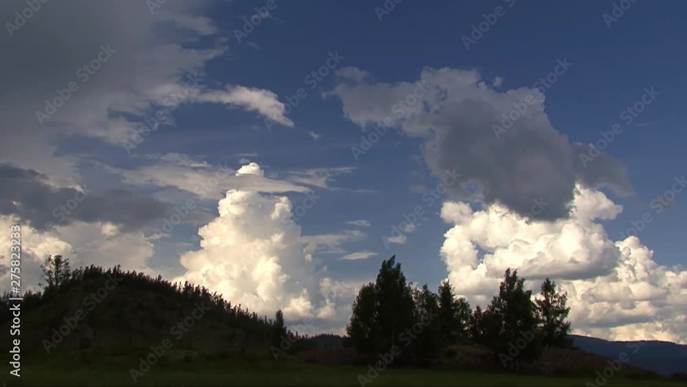 Altai. Landscapes of the foothills, the Ukok Plateau. Altai. Landscapes of the foothills, the Ukok Plateau.