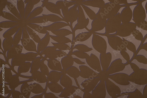Elegant seamless fabric with floral pattern background