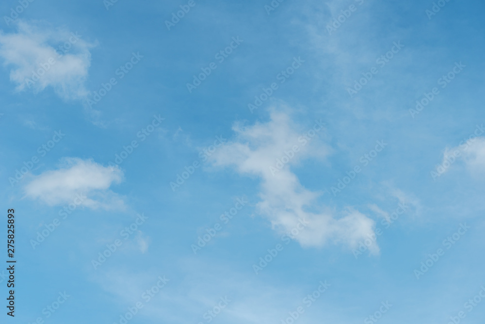 Obraz premium Beautiful sky soft blue background