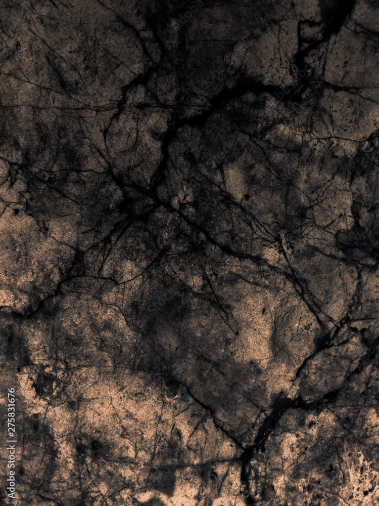 Abstract tiles floor and rock on yellow darkness background and wallpaper Abstract tiles floor and rock on yellow darkness background and wallpaper