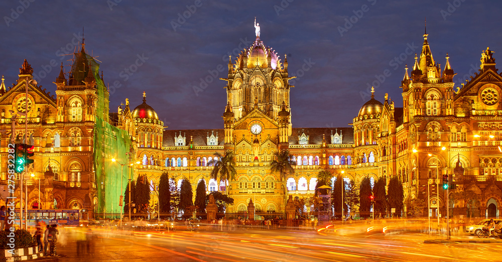 Chhatrapati Shivaji Terminus Mumbai Indien