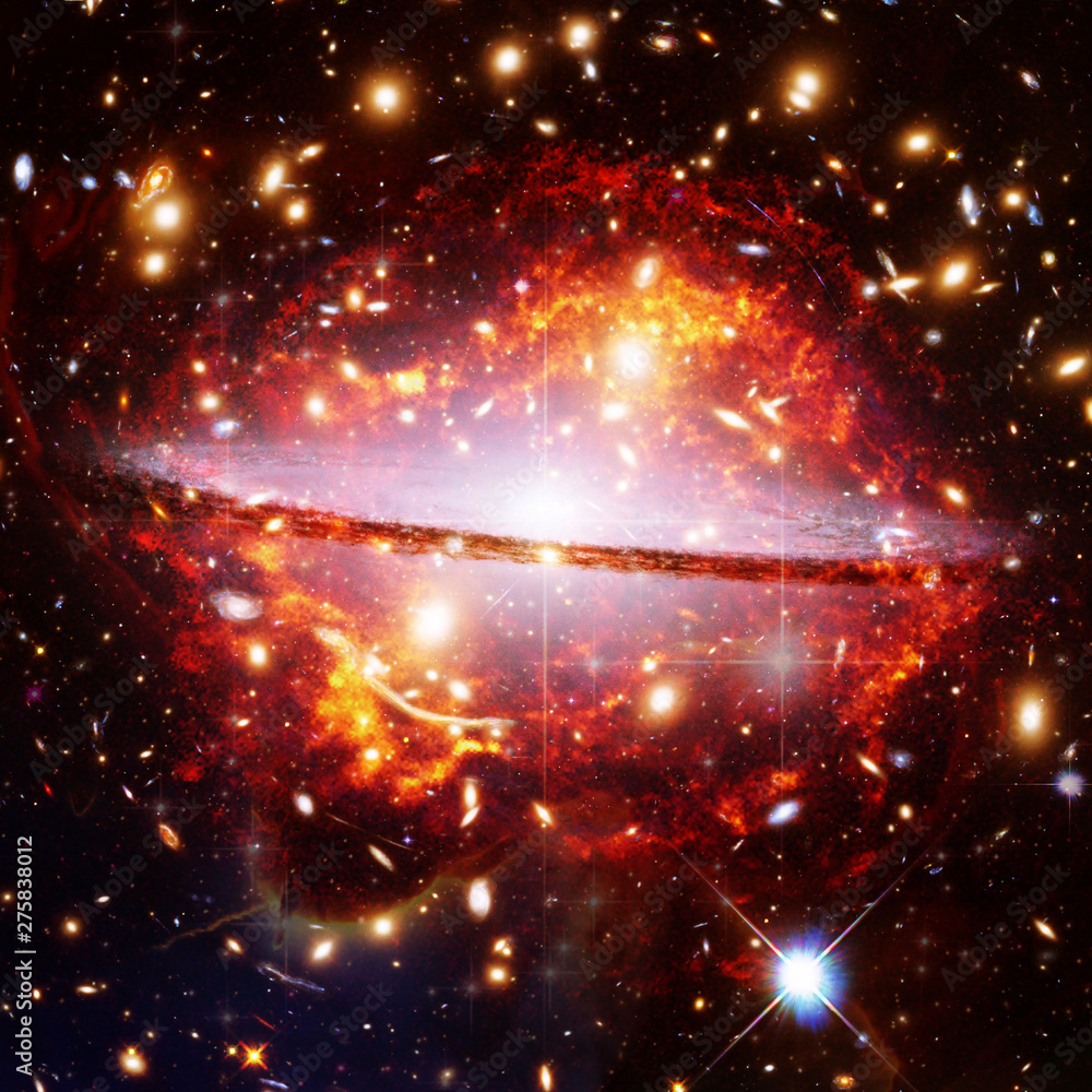 Galaxies. The elements of this image furnished by NASA. Galaxies. The elements of this image furnished by NASA.