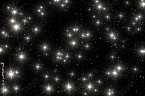 Background of space with stars.