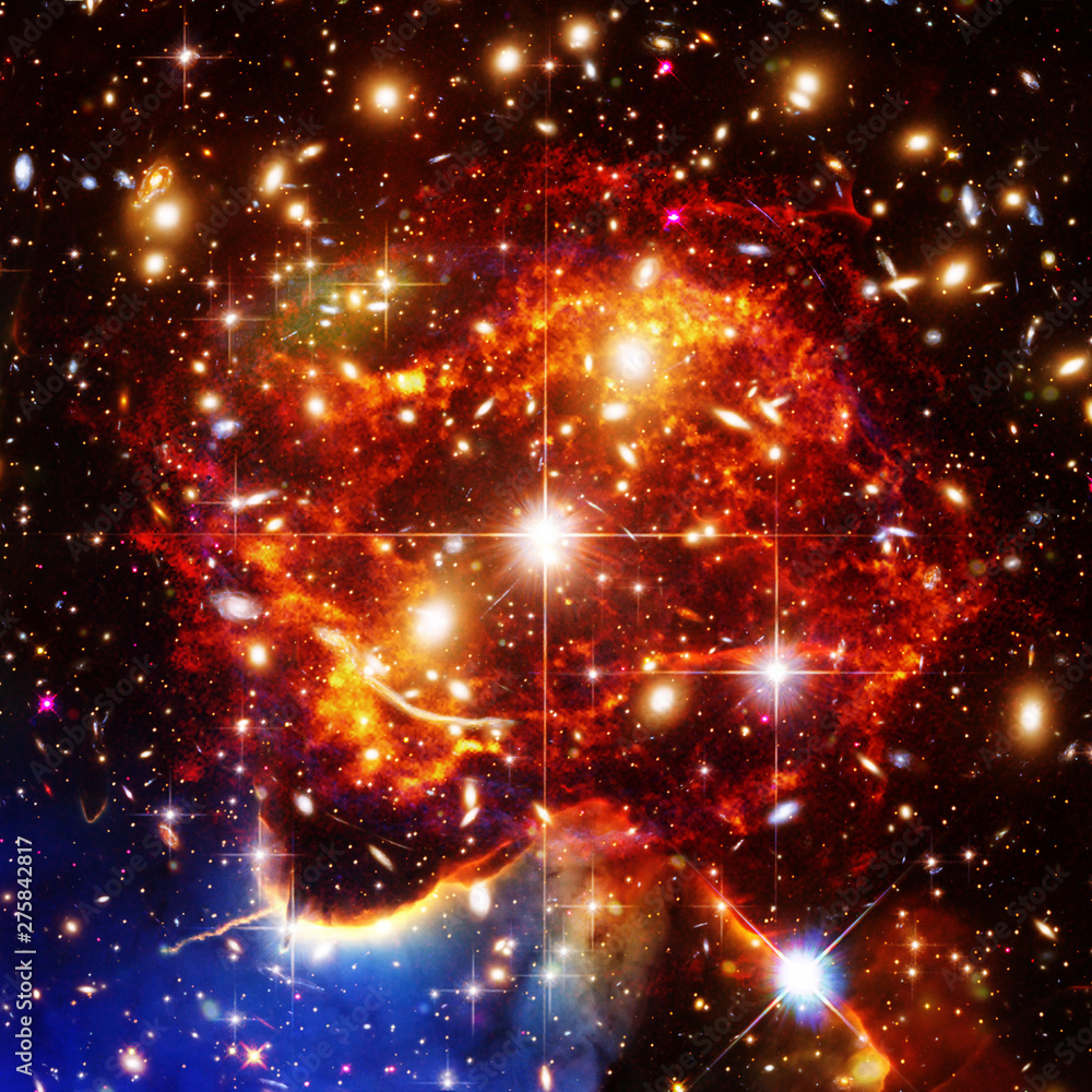 Galaxies. The elements of this image furnished by NASA. Galaxies. The elements of this image furnished by NASA.