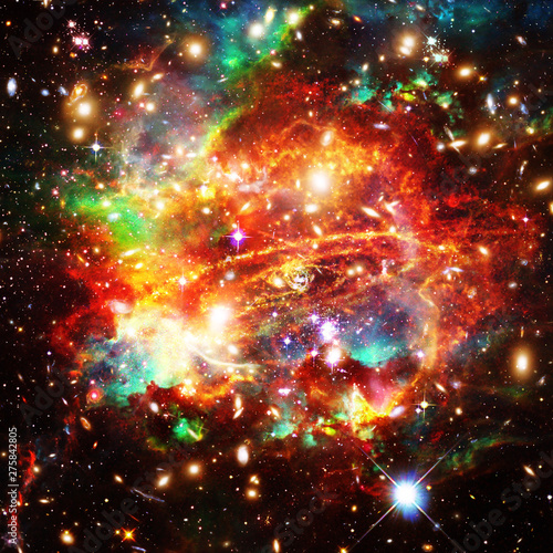 Galaxies. The elements of this image furnished by NASA. © wowinside