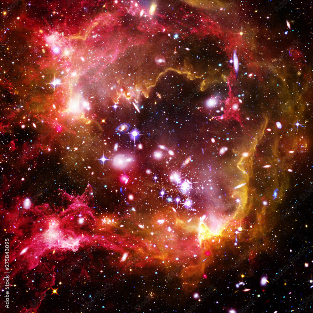 Obraz premium Galaxy and light. The elements of this image furnished by NASA.