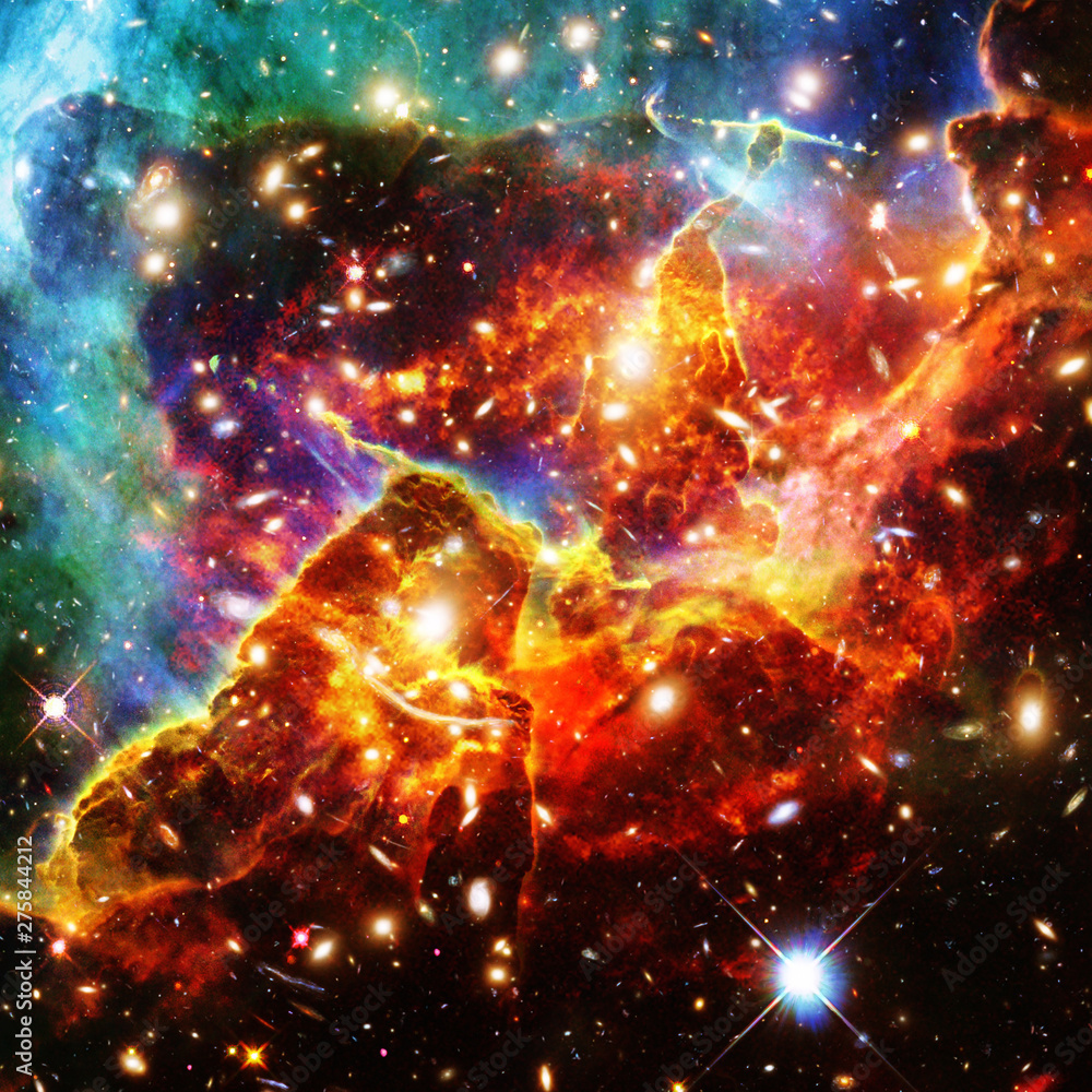 Galaxies. The elements of this image furnished by NASA. Galaxies. The elements of this image furnished by NASA.