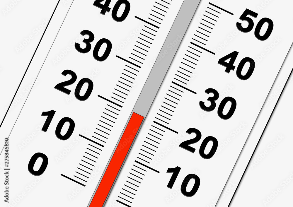 canicule thermometre 20 degres rouge canicule thermometre 20 degres rouge