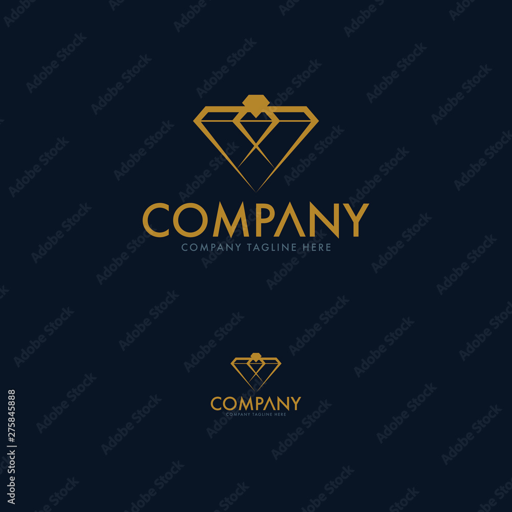 Luxury Jewellery Logo Design Template Luxury Jewellery Logo Design Template