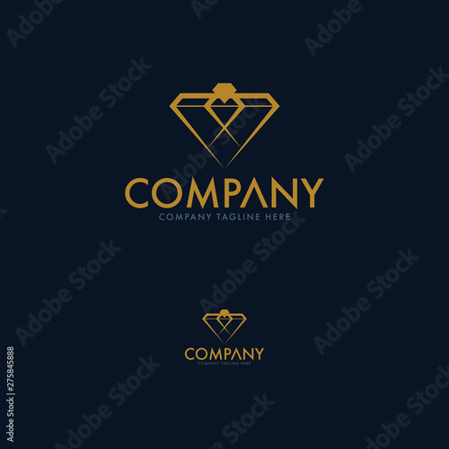 Free Download Luxury Jewellery Logo Design Template - GFXLoad
