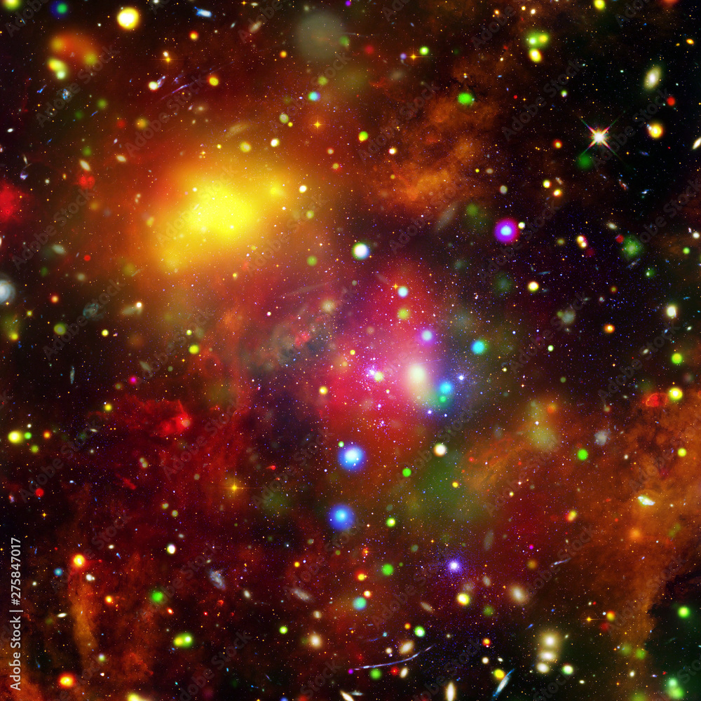 Colorful starry outer space background. The elements of this image furnished by NASA. Colorful starry outer space background. The elements of this image furnished by NASA.