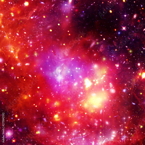 Starry outer space. The elements of this image furnished by NASA. © wowinside