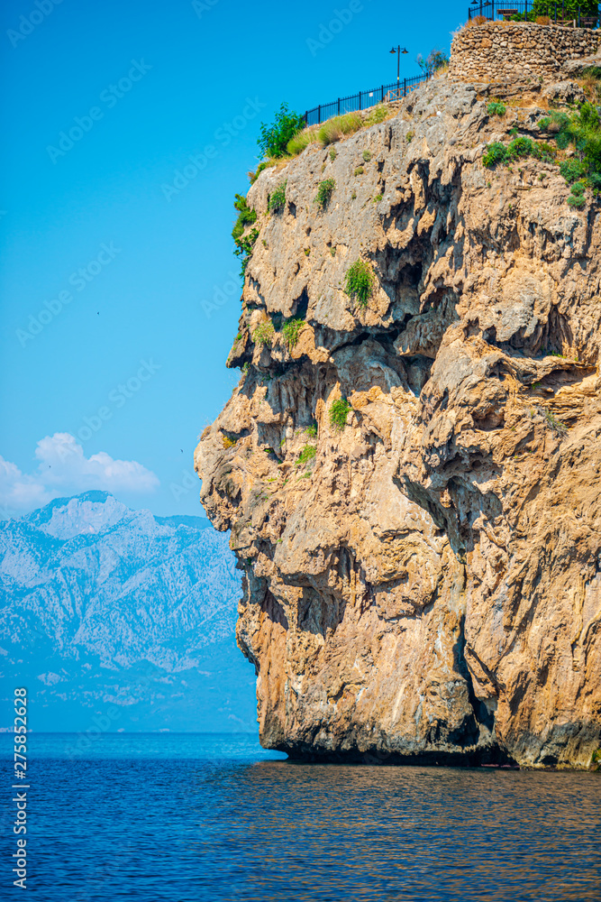 Fototapeta premium Antalya sea coastline, Turkey