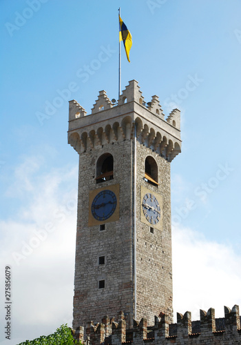 The civic tower of Trento, Italy