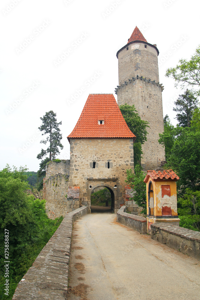 Castle Zvikov. Czech republic