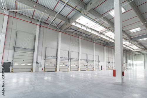 a big empty warehouse photo