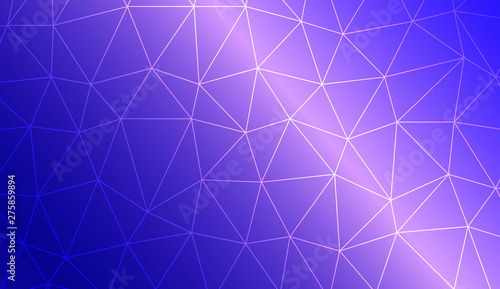 Triangles mosaic cover. Modern design for you business, project. Vector illustration. Creative gradient color