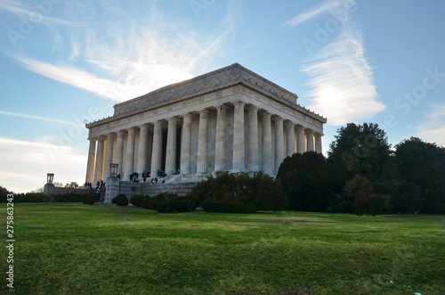 Lincoln Memorial in Washingon DC , USA