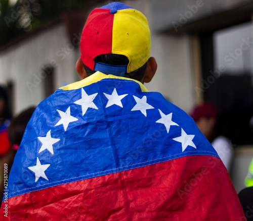 La bandera de Venezuela