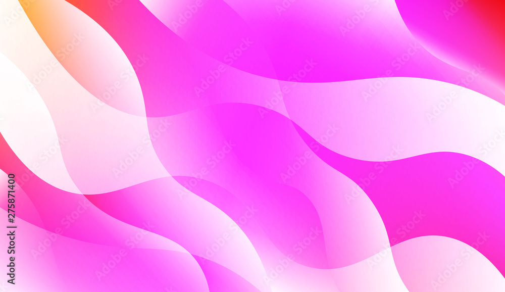 Modern Waves. Futuristic Technology Style Background. For Cover Page, Landing Page, Banner. Vector Illustration with Color Gradient. Modern Waves. Futuristic Technology Style Background. For Cover Page, Landing Page, Banner. Vector Illustration with Color Gradient.