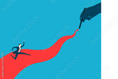The direction and pursuit of business people