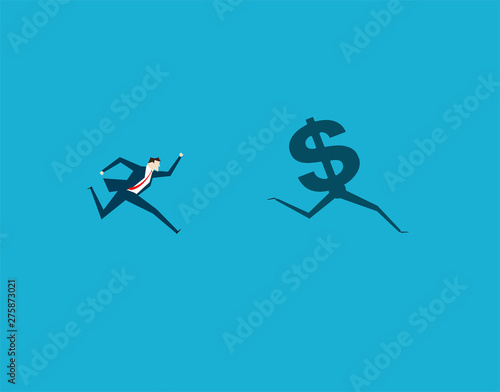 The direction and pursuit of business people,dollar