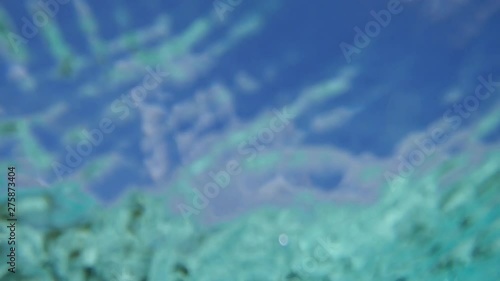 Ikema island, Japan - June 28, 2019: Yabiji or Yaebishi: the biggest coral reef, located at the north of Ikema island, in Japan photo